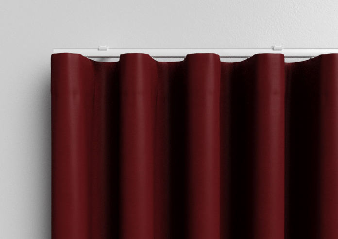Shima Faux Silk, Claret - Made to Measure Curtains - Image 13